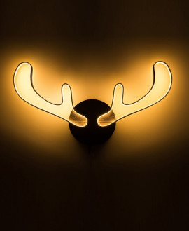 Дерев'яний світильник HORNS