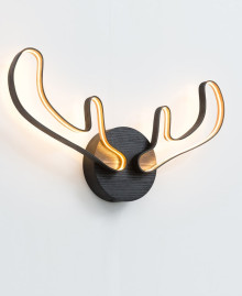 Дерев'яний світильник HORNS