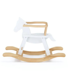 Wooden rocking horse Aeneas