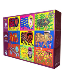 Puzzles "Primachenko's animals", cardboard puzzle