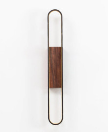 Wooden wall sconce Pulsar