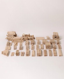 Wooden construction set "Gateway"