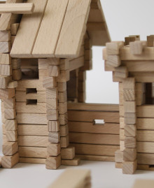 Wooden construction set "Gateway"