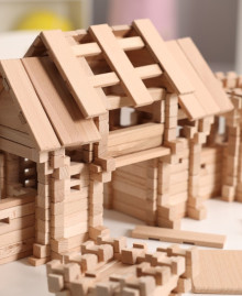 Wooden construction set "Gateway"