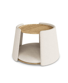 Wooden coffee table + pet house Aura