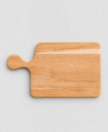 Wooden rectangular cutting board (oak)
