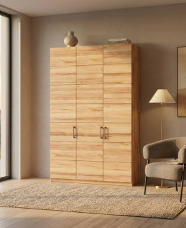 Wooden wardrobe Catherine Eco (3-door) Wooden wardrobe Catherine Eco (3-door)