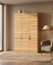 Wooden wardrobe Catherine Eco (3-door)