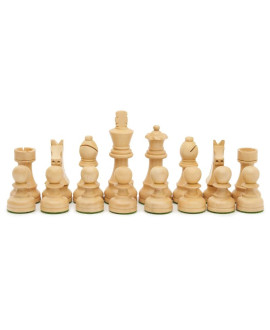 Wooden Staunton chess pieces (№6) Wooden Staunton chess pieces (№6)