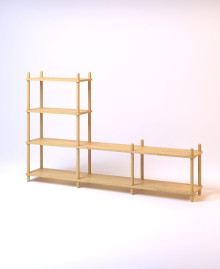 Wooden shelf Dao 7