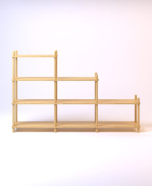 Wooden shelf Dao 8