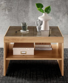 Wooden coffee table Grain I