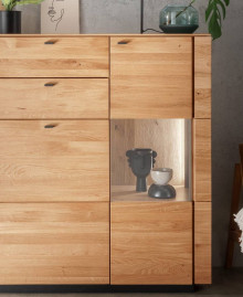 Wooden sideboard Grain II
