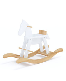 Wooden rocking horse Aeneas