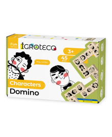 Wooden board game "Dominoes"