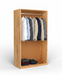 Wooden wardrobe Colorado (2-door)