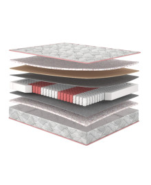 Комплект ліжко "Селена Еко" + Матрац "Марсала" (140*200 см)