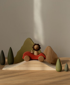 Wooden toy set "First Journey"
