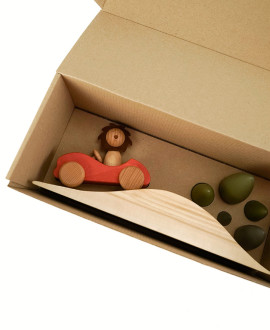 Wooden toy set "First Journey"