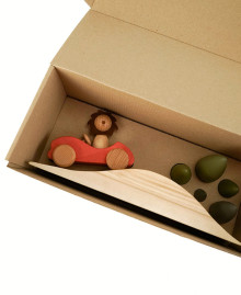 Wooden toy set "First Journey"