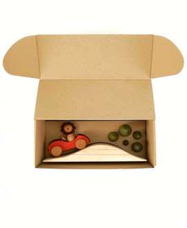 Wooden toy set "First Journey"
