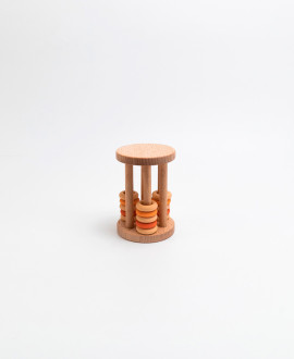 Wooden rattle-wheel "Rings"