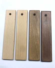 Wooden low bed CUBE
