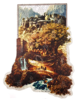 Wooden figure puzzle Lord of the Rings™ "Elrond’s House – Rivendell" Wooden figure puzzle Lord of the Rings™ "Elrond’s House – Rivendell"
