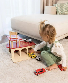 Wooden toy "Fire Station"