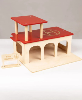 Wooden toy "Fire Station" Wooden toy "Fire Station"