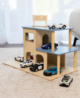 Wooden toy "Police Station" Wooden toy "Police Station"