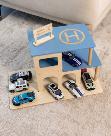 Wooden toy "Police Station"