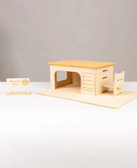 Деревянная игрушка "СТО" Деревянная игрушка "СТО"