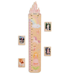 Wooden children's height chart "Princess"