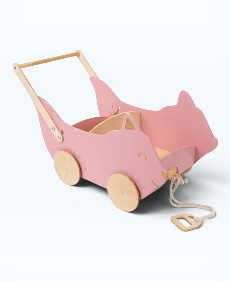 Wooden toy wagon "Fox"