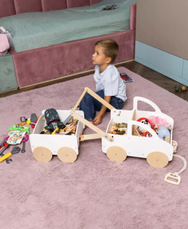 Деревянная игрушка-каталка "Машина"