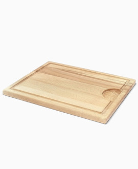 Rectangular cutting board with juice groove 34*27 cm Rectangular cutting board with juice groove 34*27 cm