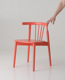 Дерев'яний стілець "Brandy coral"