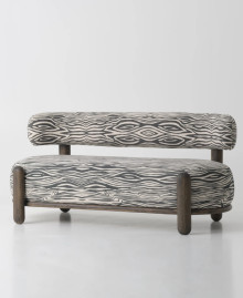 Wooden sofa "Striha"