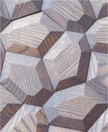 Wooden mosaic California