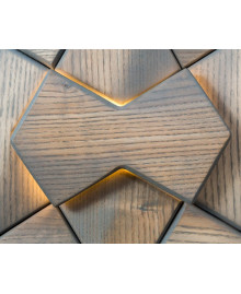Wooden wall panel Detroit