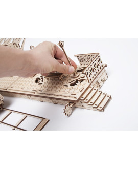 Wooden 3D puzzle "Railway platform" Wooden 3D puzzle "Railway platform"