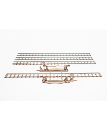 Wooden 3D puzzle "Rails with Crossing"