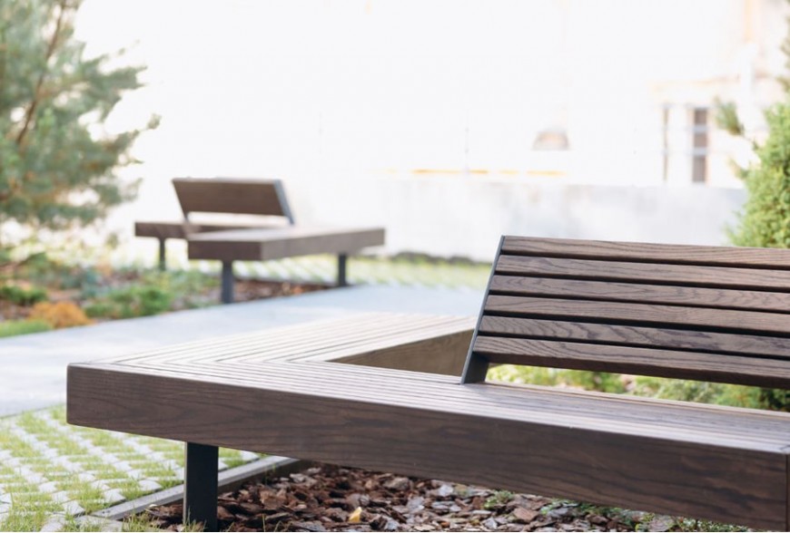 Уличная мебель из дерева