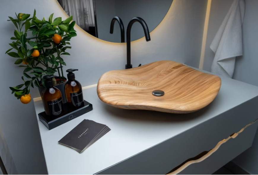 Wooden washbasins