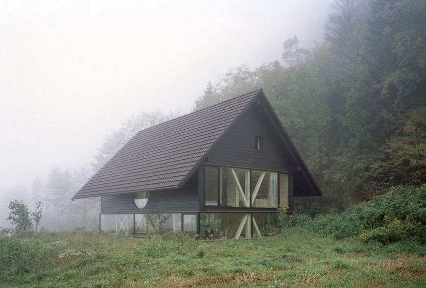 Дерев`яний будинок у Бальсталі