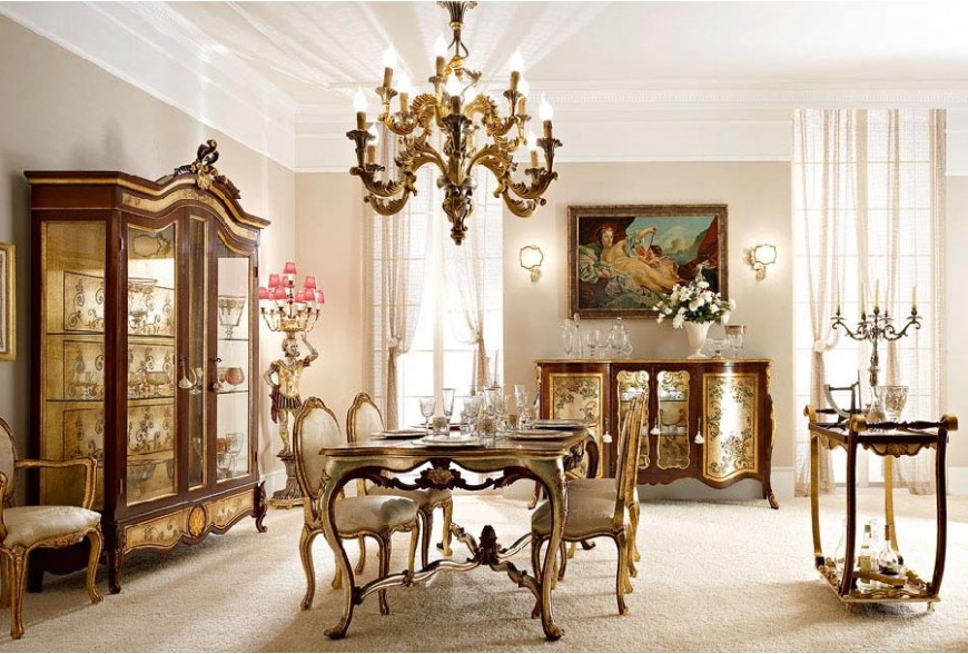 Итальянская деревянная мебель 