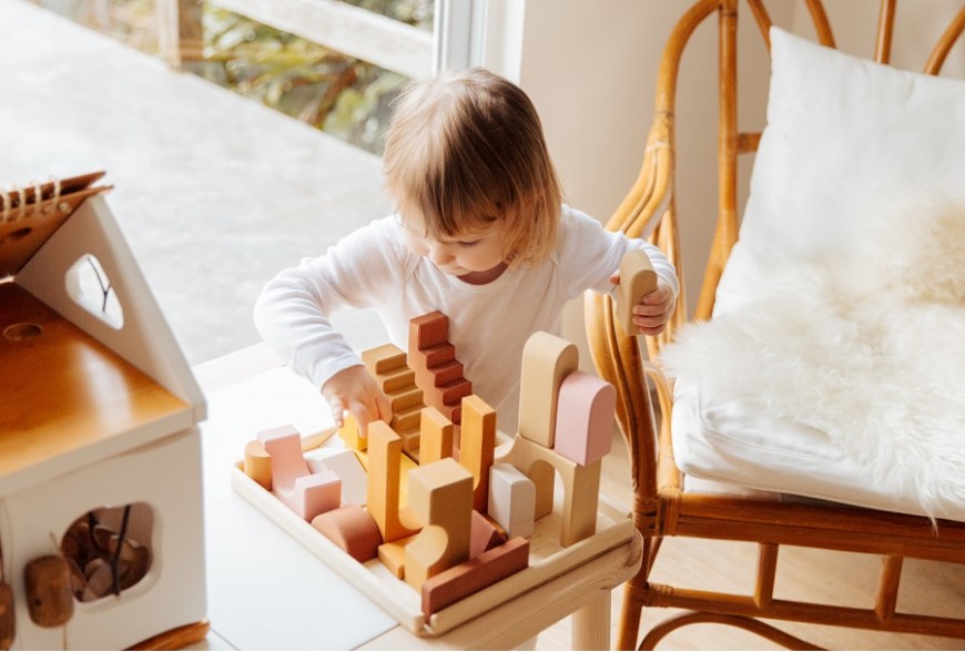 Eco-friendly wooden toys